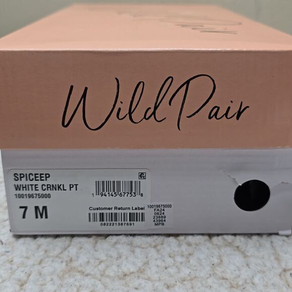 NIB Wild Pair Spicee Buckle Mules Sz 7 - Picture 8 of 8